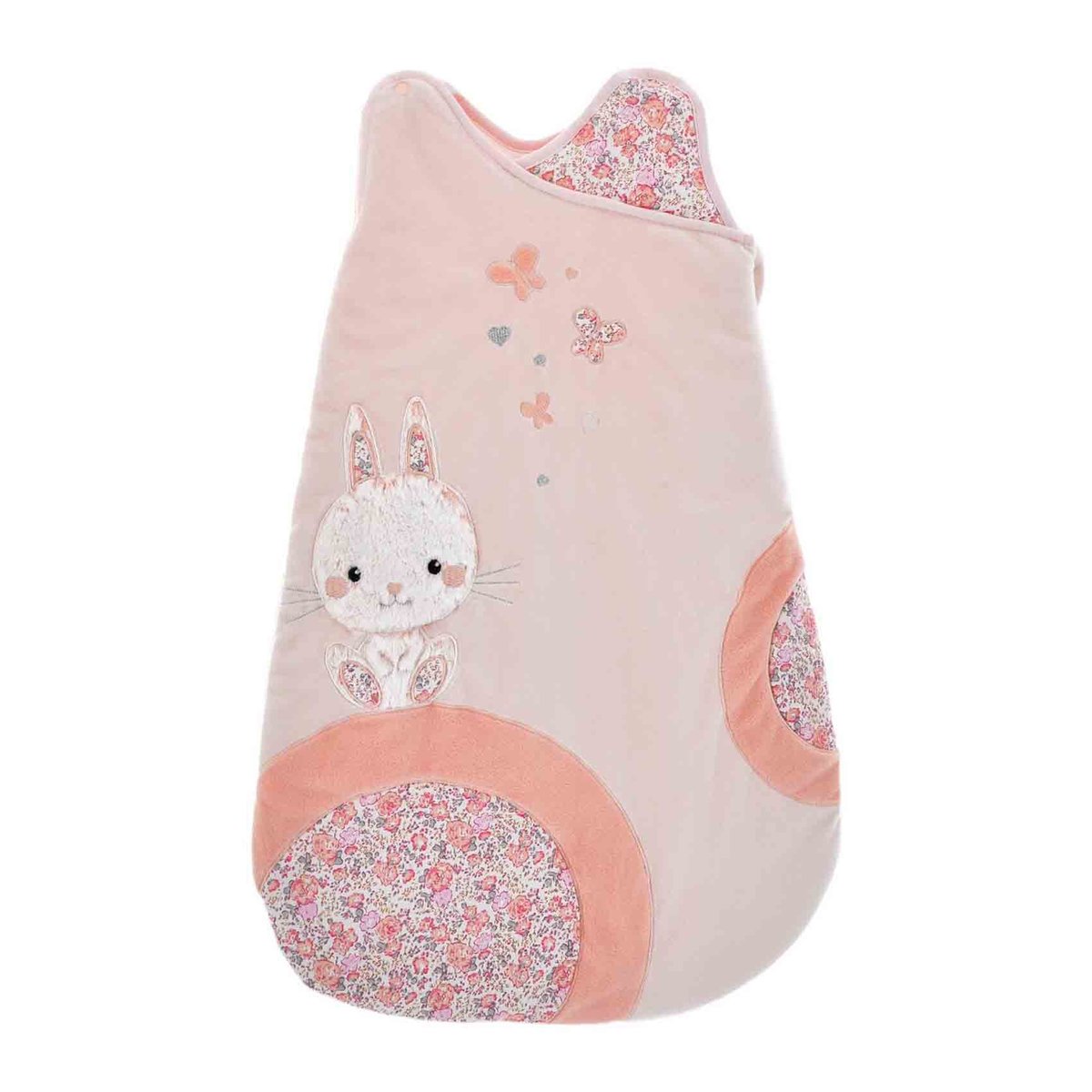 Gigoteuse Lapinou 0-6 mois rose clair, DOMIVA