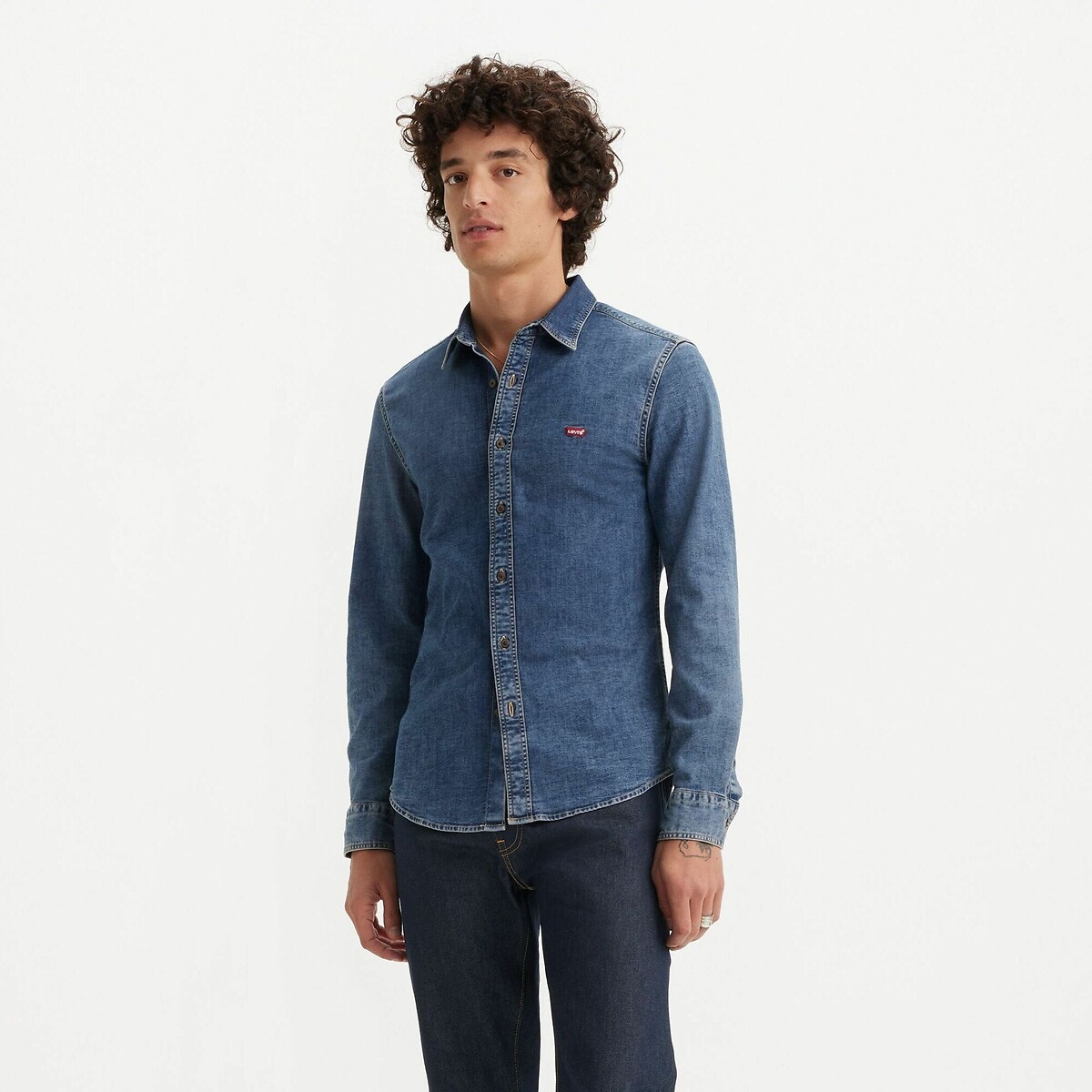 Denim Slim Fit Shirt denim blue , LEVI'S