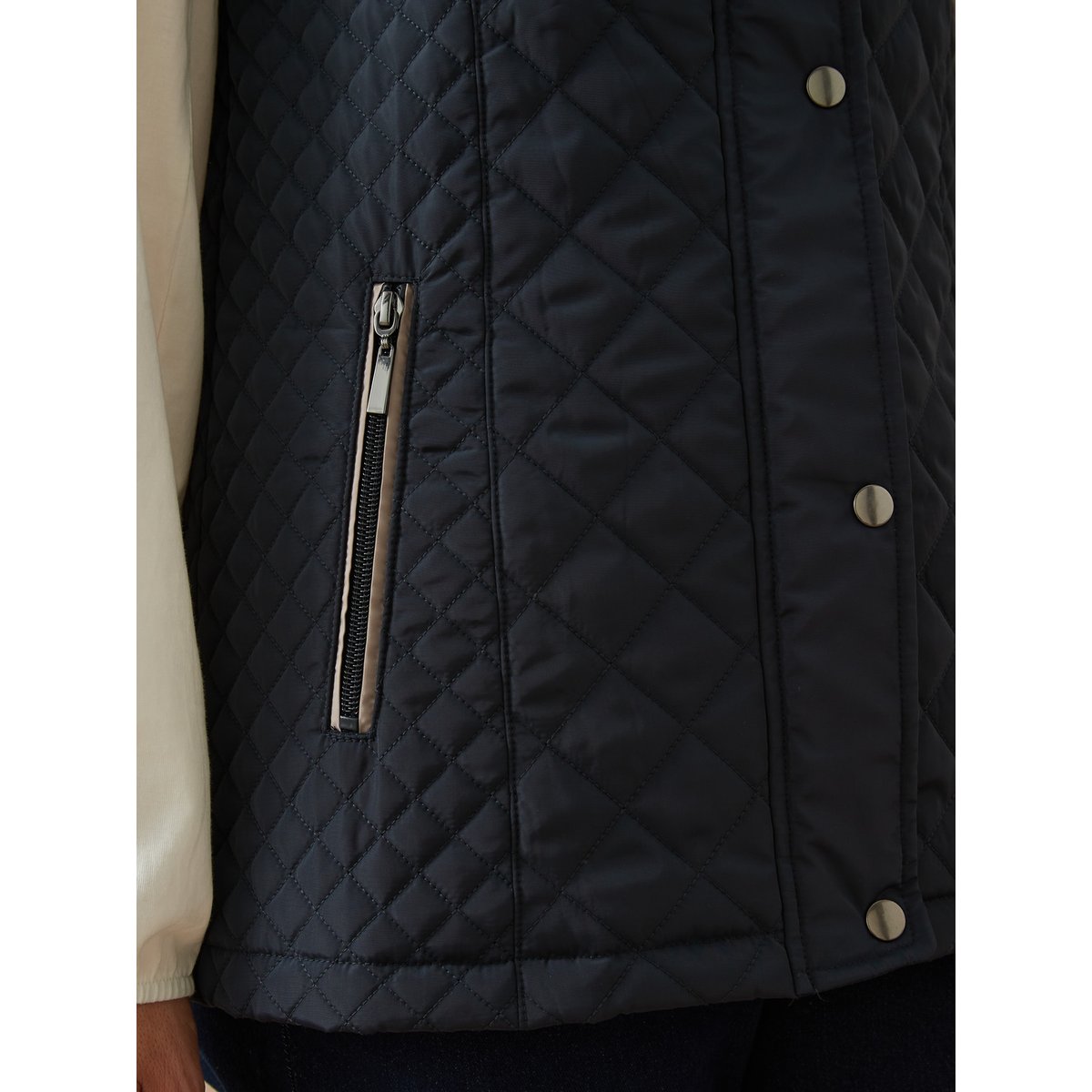 Parka sans manches matelassée déperlante marine, DAXON