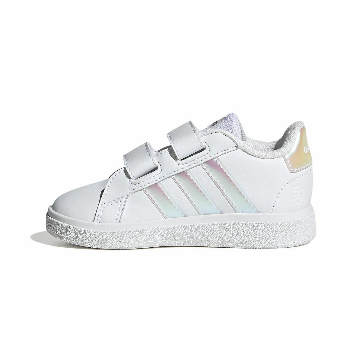Baskets Grand Court 2.0 blanc/rose irisé, ADIDAS SPORTSWEAR