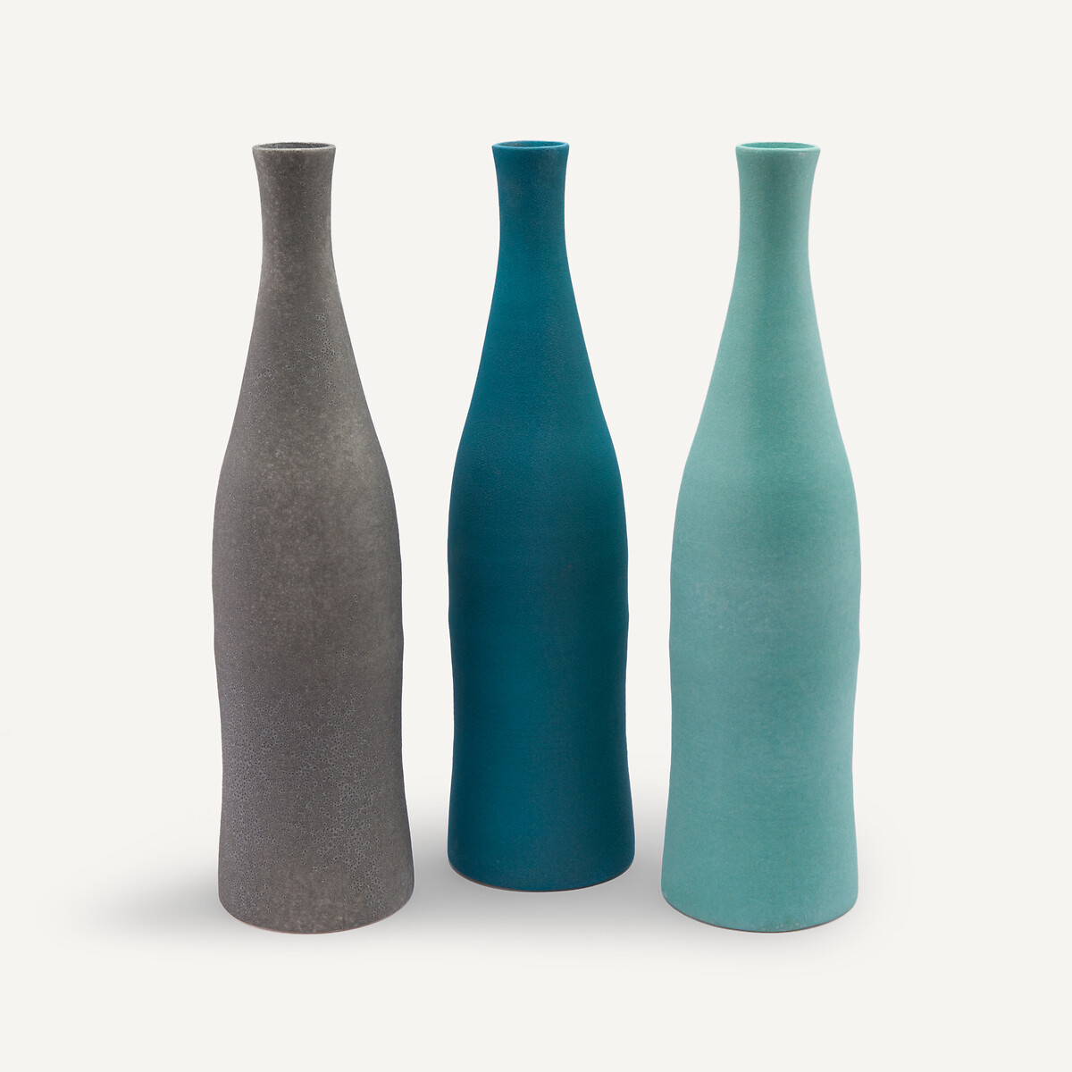 Vaso in ceramica opaca, Paint Bottle grigio, OTTO STUDIO FOR AM.PM