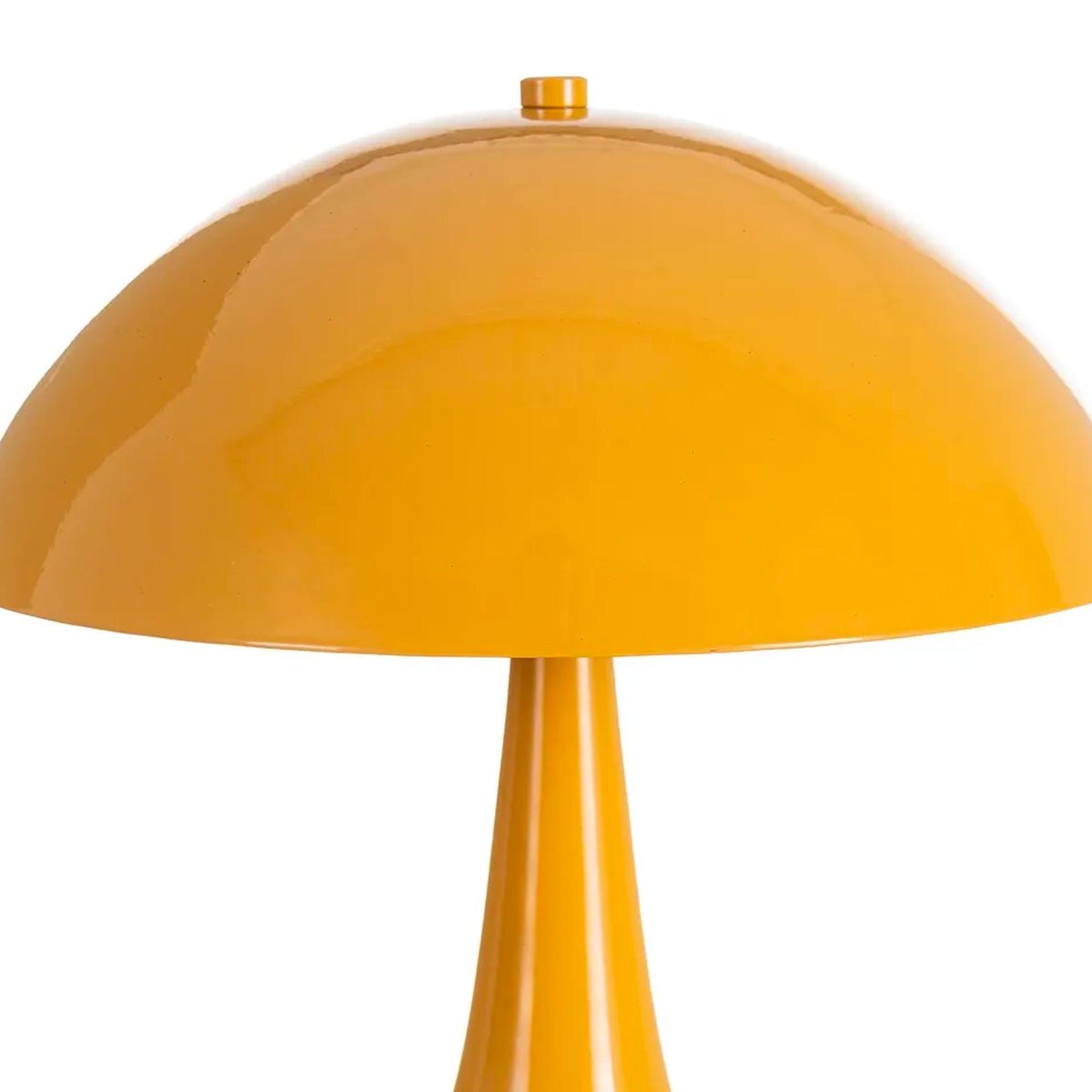Lampe à poser champignon métal jaune 25x25x27.5cm jaune, WADIGA