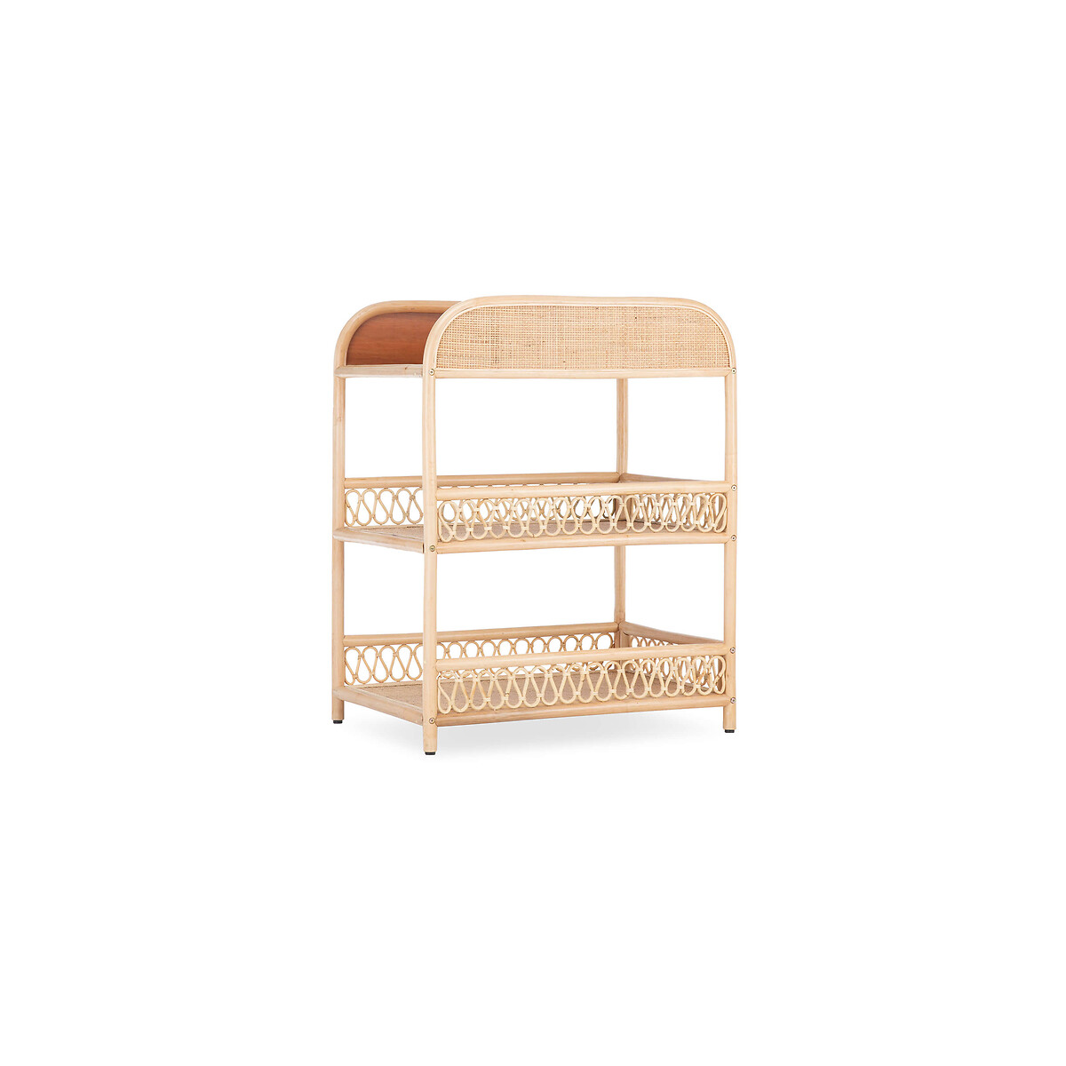 Aria Rattan Changer beige, CUDDLECO