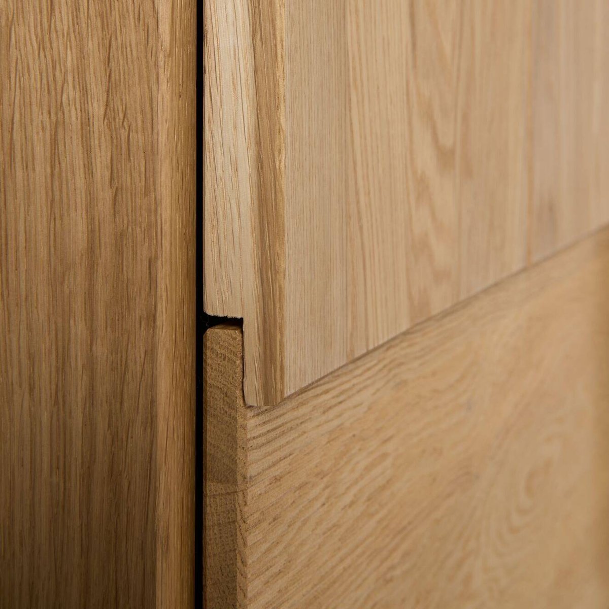 Armoire chêne massif 2 portes - CONOR bois clair, CAMIF