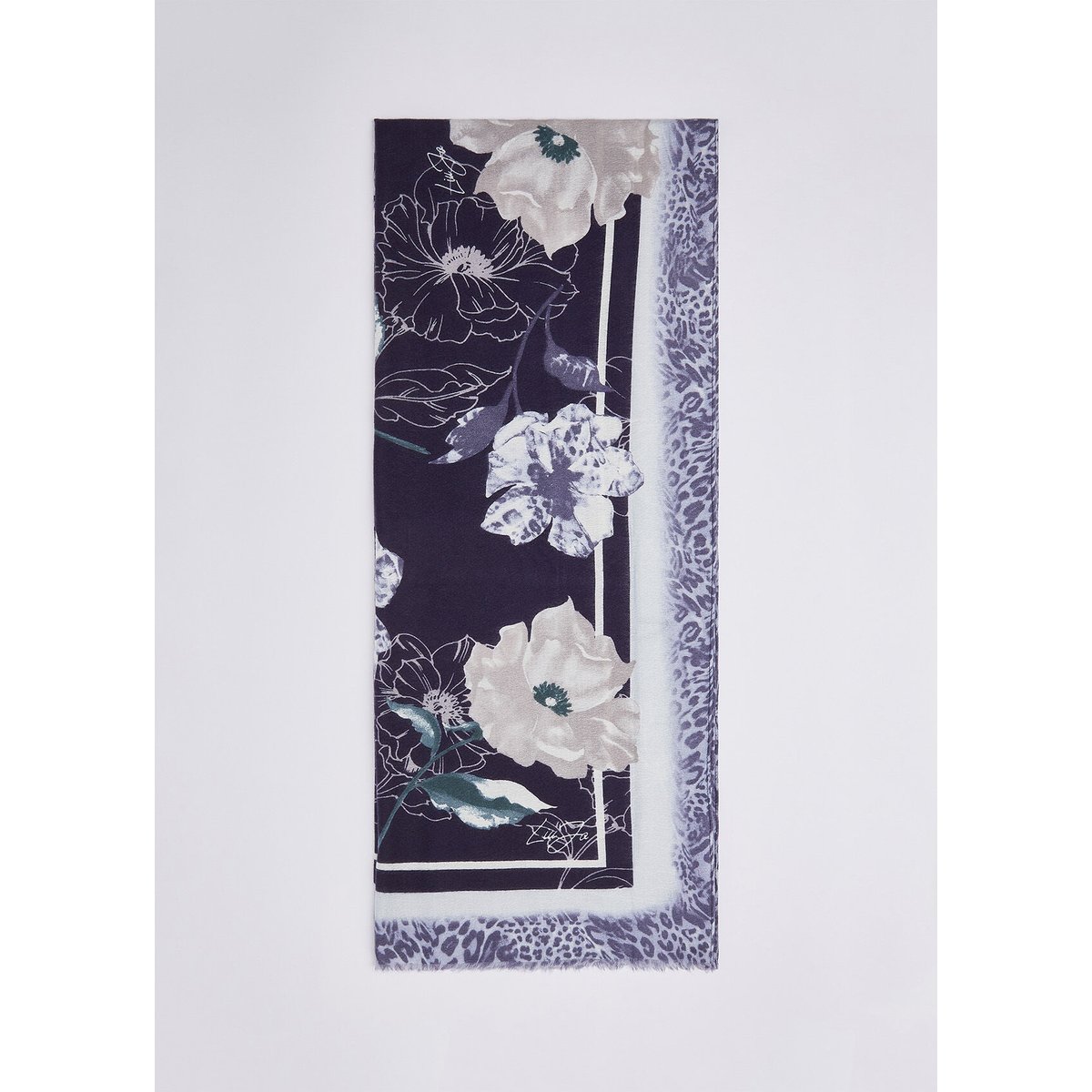 Étole avec fleurs bleu, LIU JO