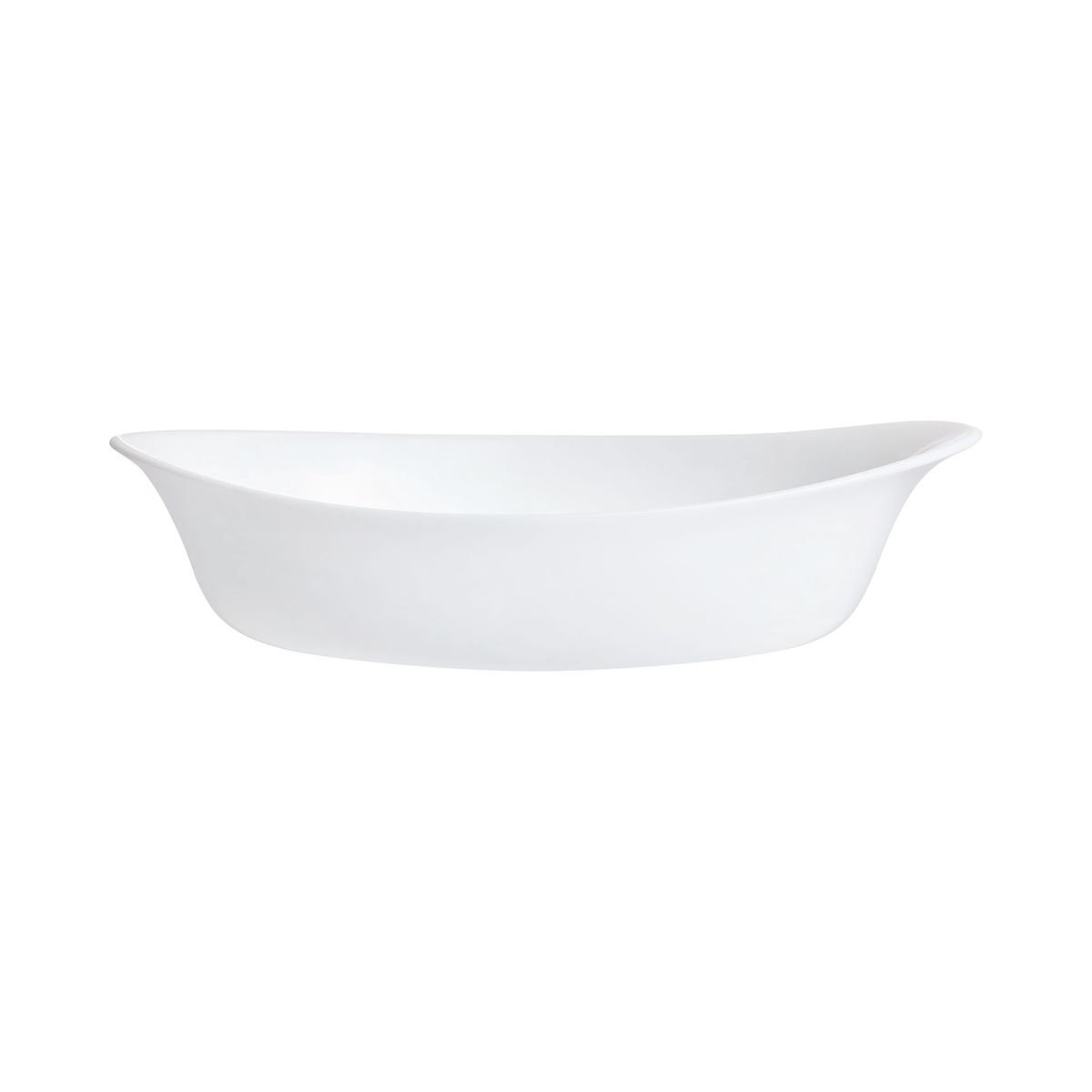 Plat à four ovale 25cm -SMART CUISINE CARINE blanc, LUMINARC