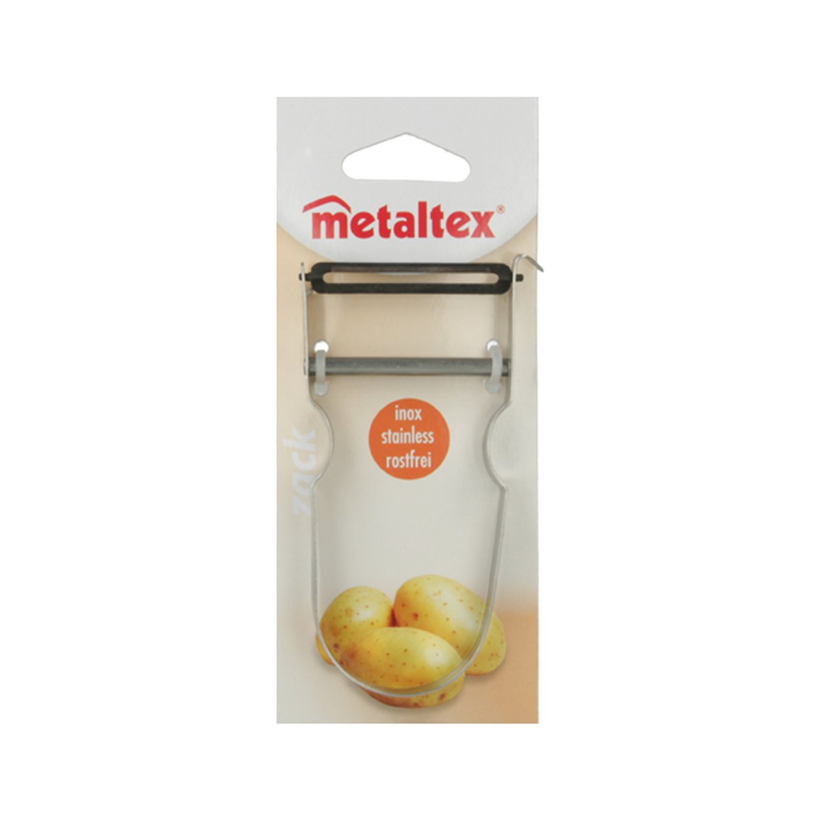 Eplucheur castor inox argent / métallique, METALTEX