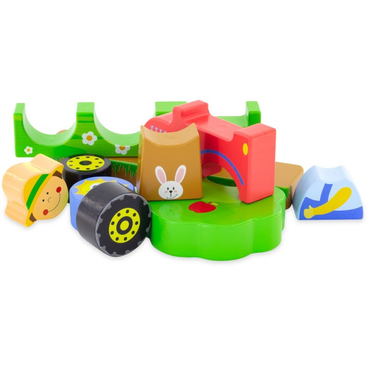 Puzzle magnétique Ferme jaune, ULYSSE