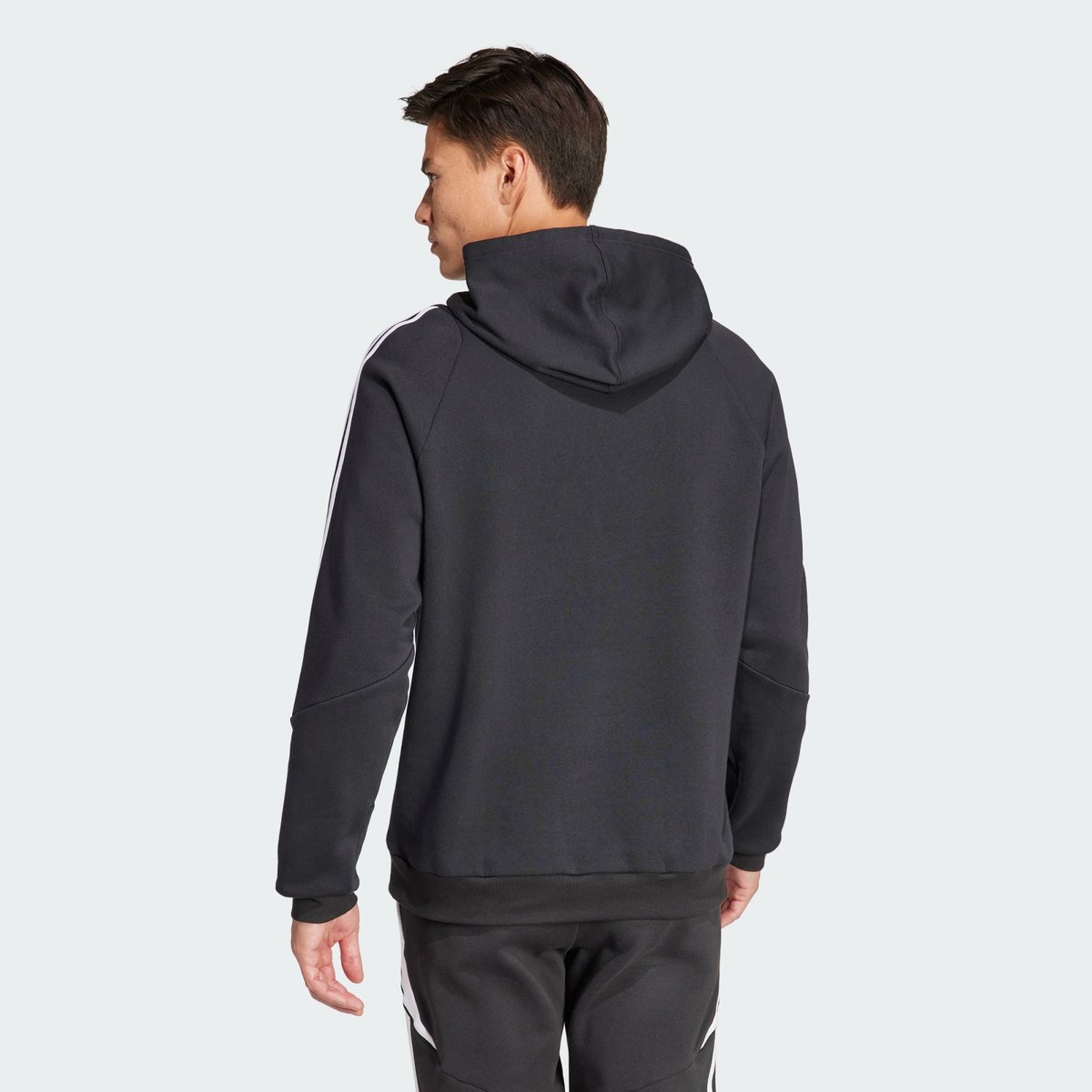 Sweat-shirt à capuche de survêtement Tiro 24 black / white, adidas Performance