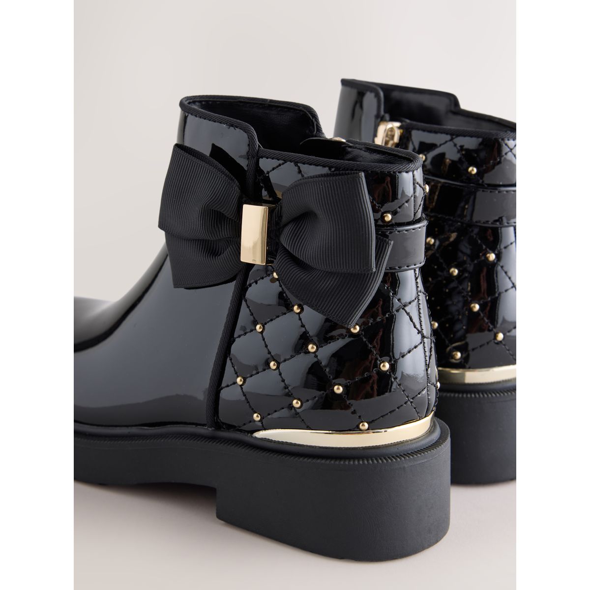 Bottes à lacets noir, NEXT