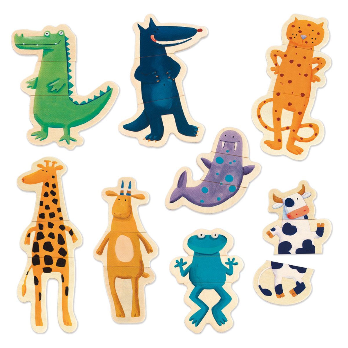 Jeu d'association multicolore, DJECO
