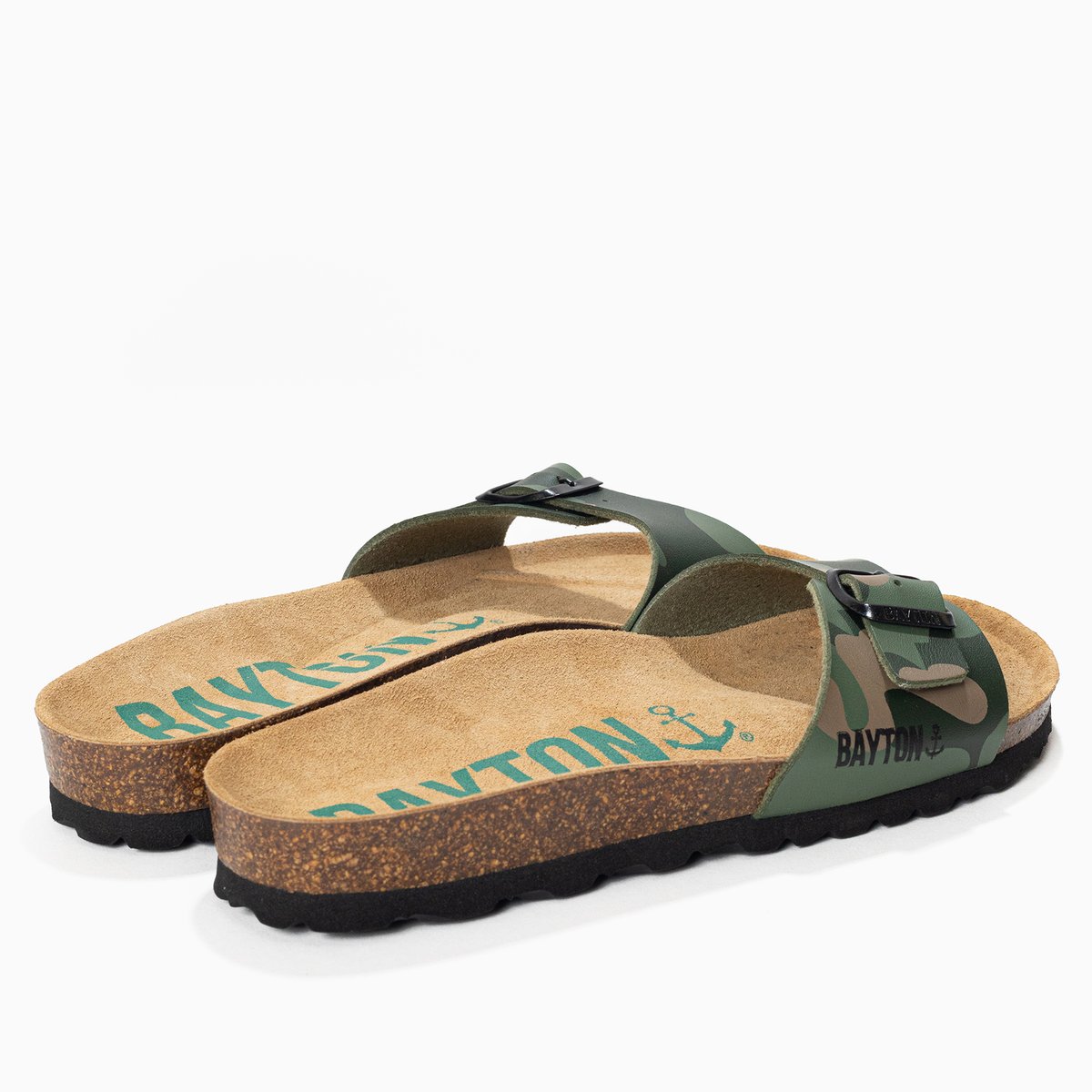 Sandales ZEPHYR kaki, BAYTON