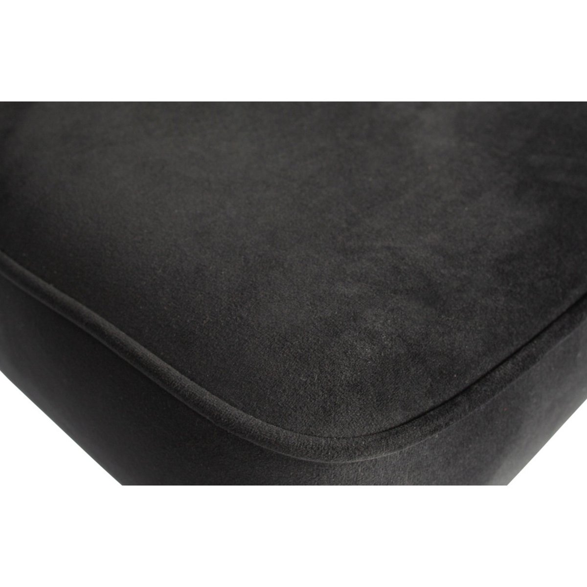 Tabouret de bar en velours H65cm - Vogue noir, BEPUREHOME