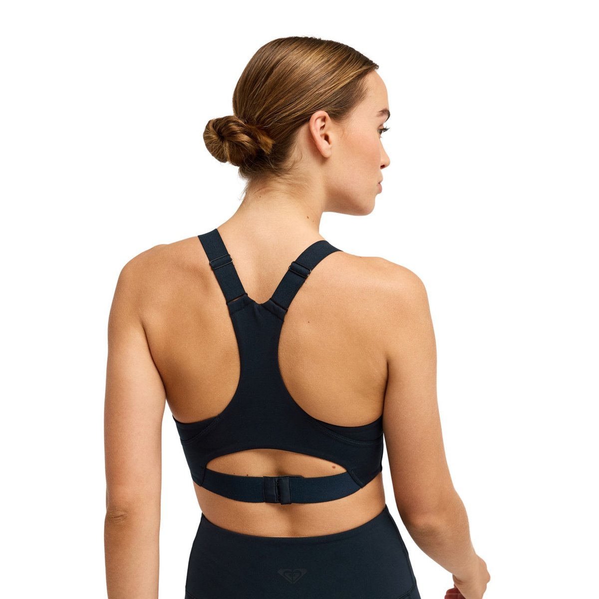 Brassière de sport maintien élevé HEART INTO IT. noir anthracite, ROXY