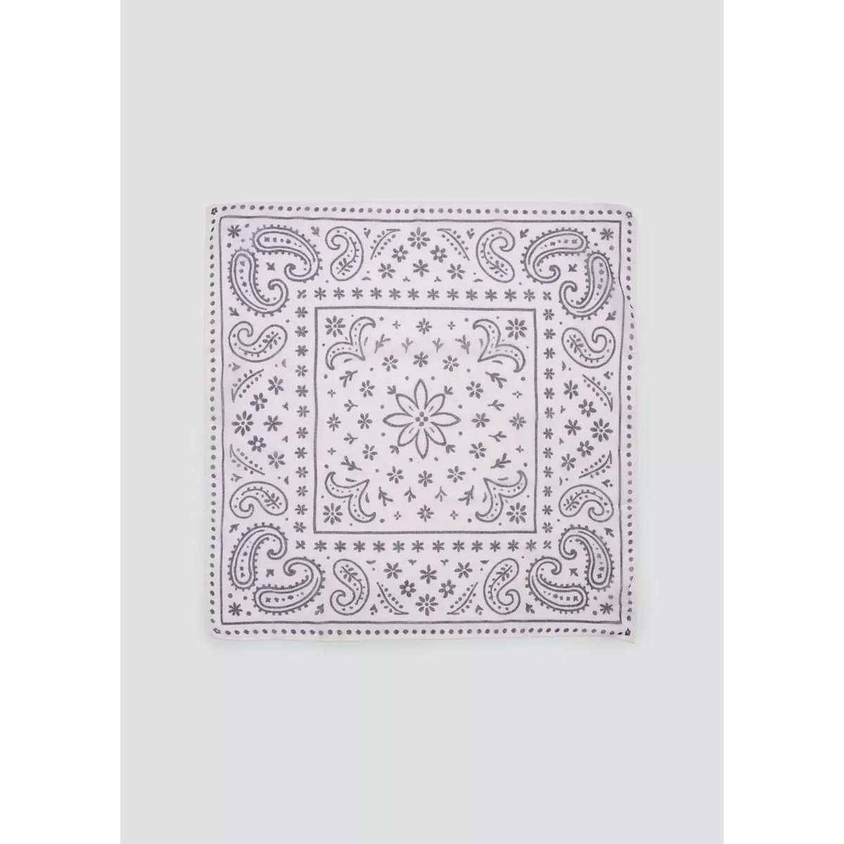 Foulard en gaze à imprimé blanc cassé, MANGO TEEN