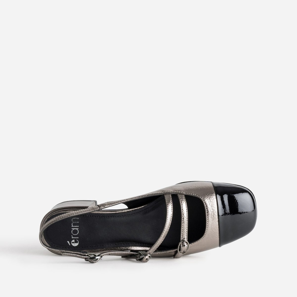 Escarpin APOLLINE argent, ERAM