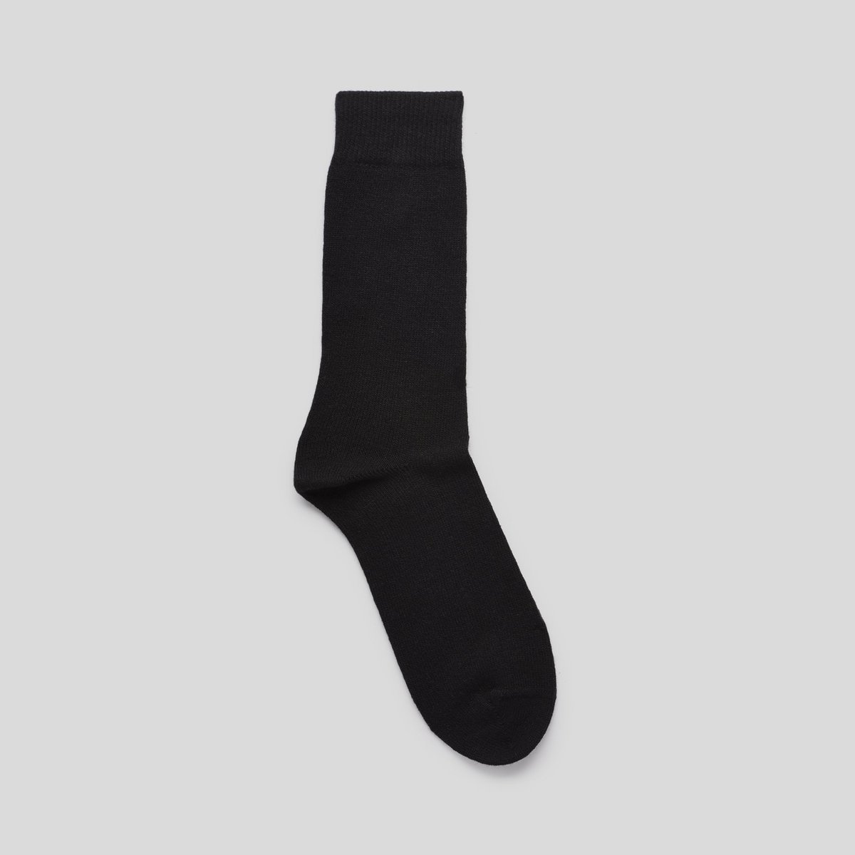 Chaussettes en cachemire noir, MONOPRIX