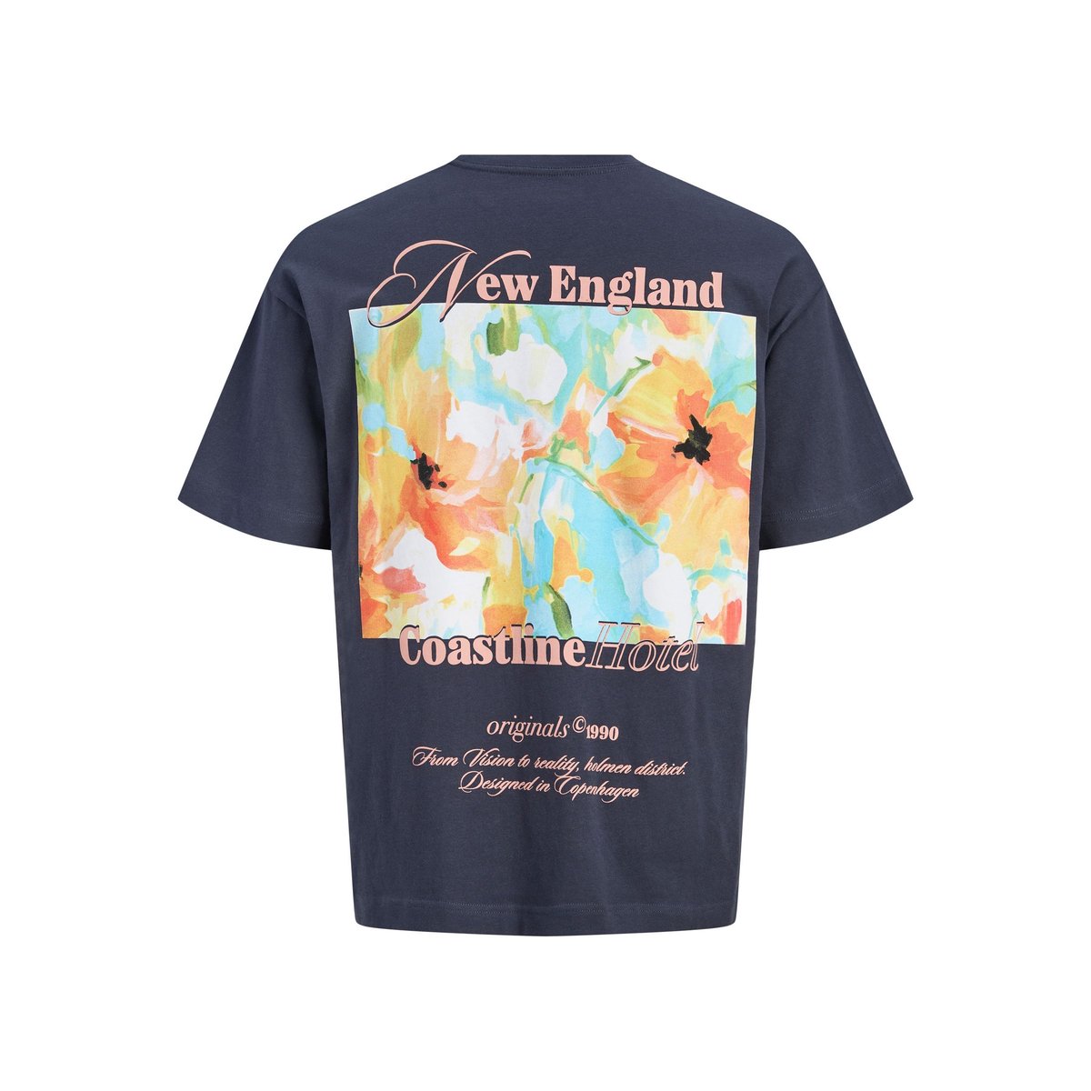 T-Shirt odyssey gray, JACK & JONES