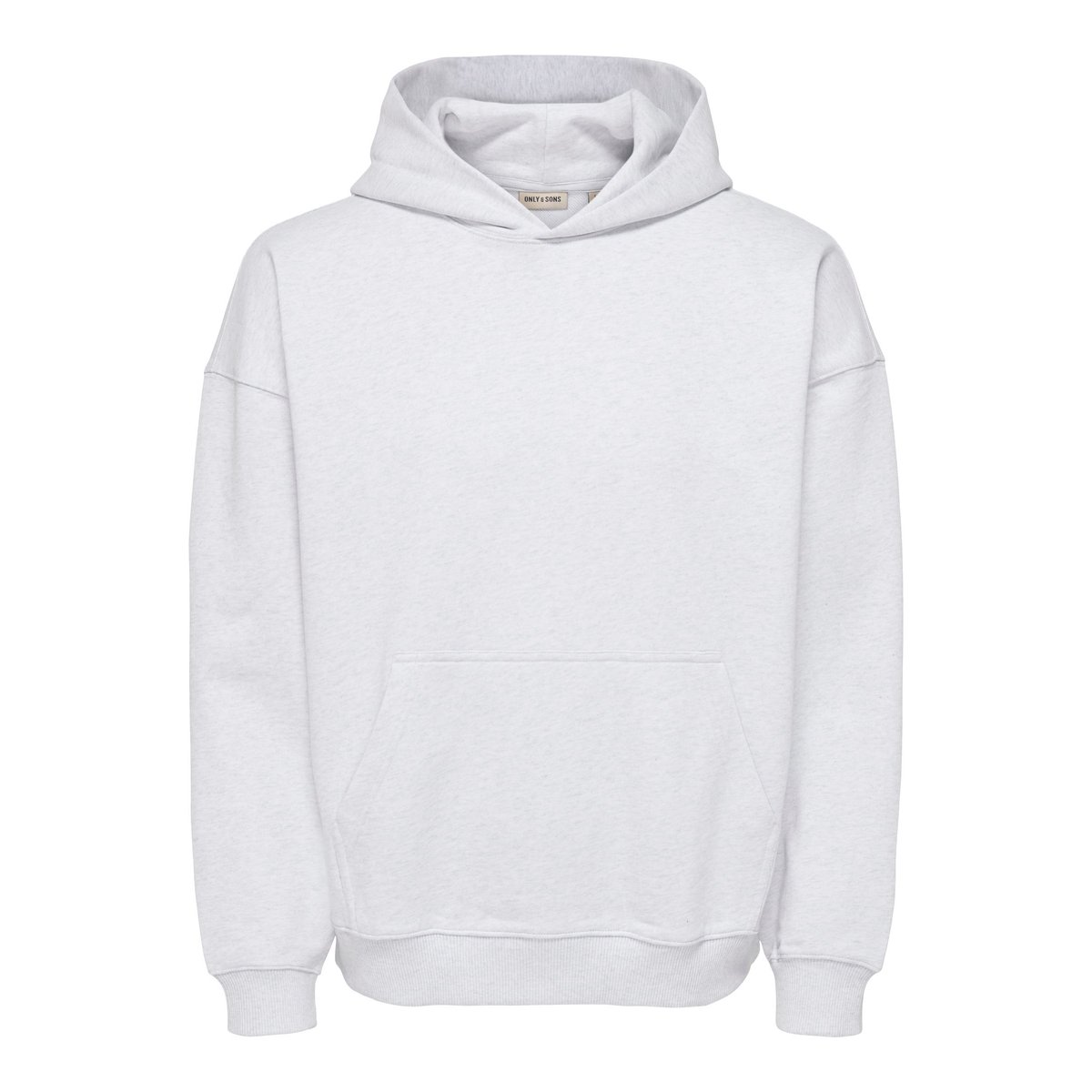 Sweat À Capuche grise - super light grey melange 1, ONLY & SONS