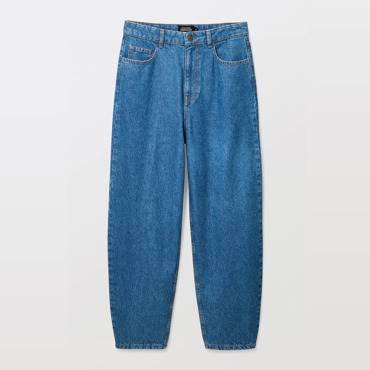 Jean barrel stone denim, MONOPRIX