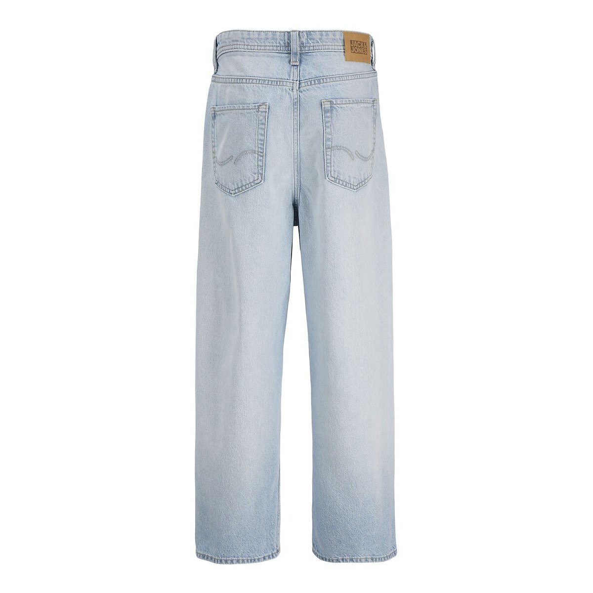 Jeans a gamba larga denim blu chiaro, JACK & JONES JUNIOR