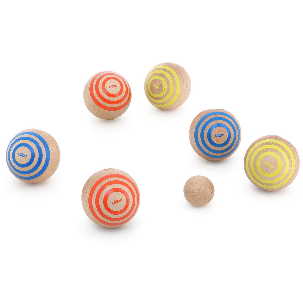 Jeu de pétanque Stripes beige, VILAC
