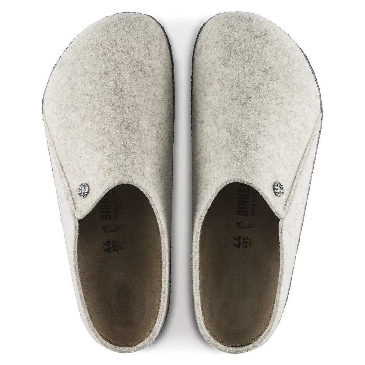 Pantoffels, ZERMATT STANDARD gebroken wit, BIRKENSTOCK