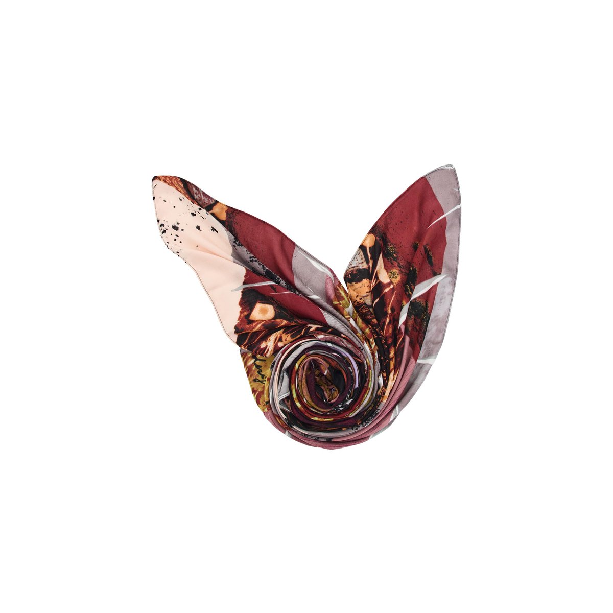Foulard rectangulaire imprimé multicolore, DESIGUAL