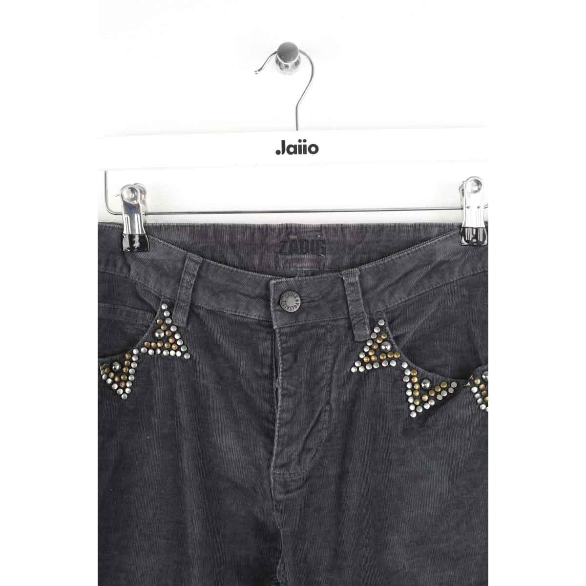 Jean slim - Très Bon État anthracite, ZADIG&VOLTAIRE