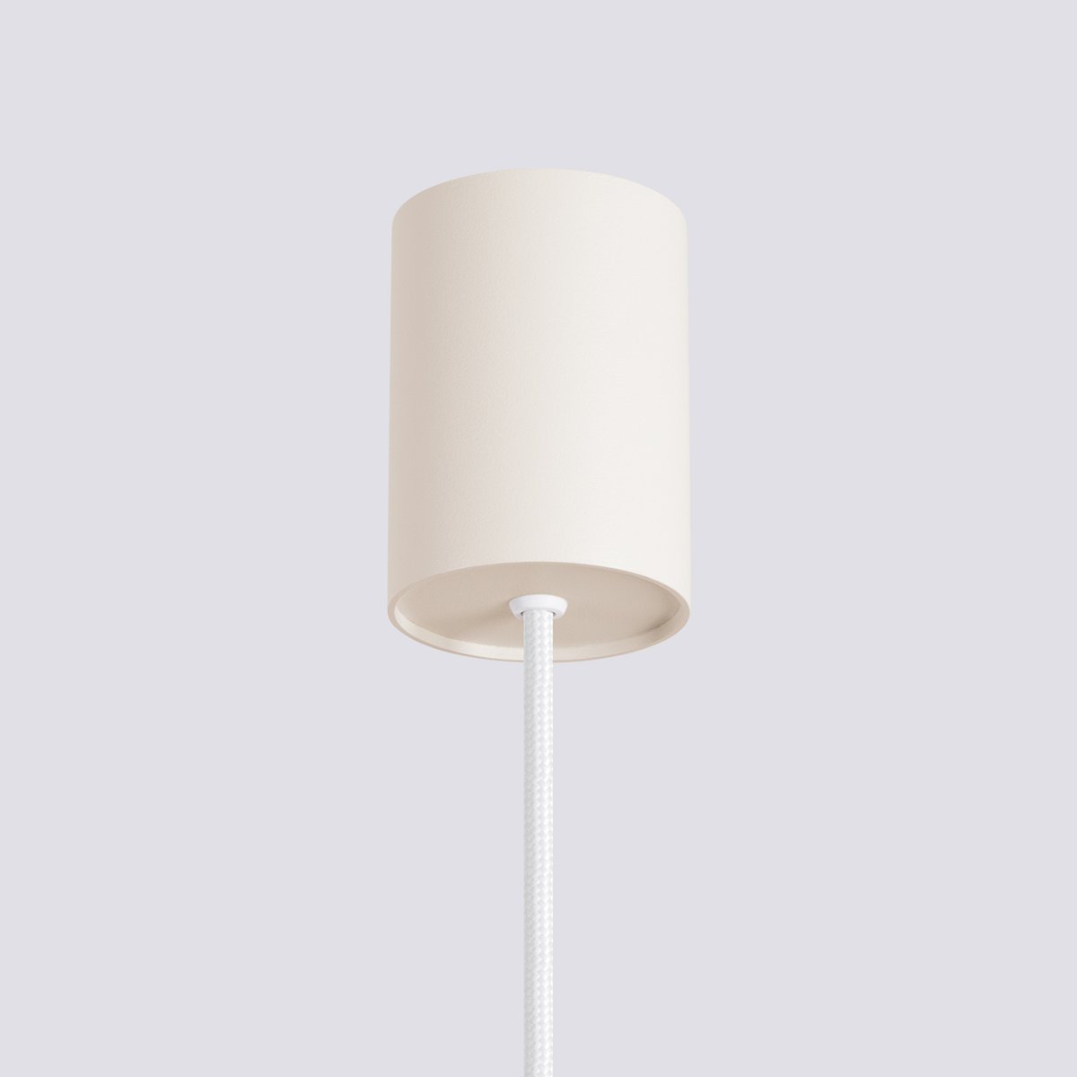 Suspension Acier Beige E14 1 Estria beige, EDEN