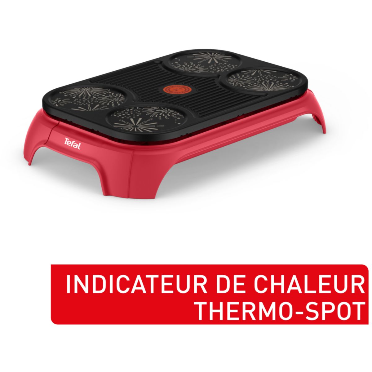 Crêpe party Crepe et Grill Party PY55A7F0 rose, TEFAL