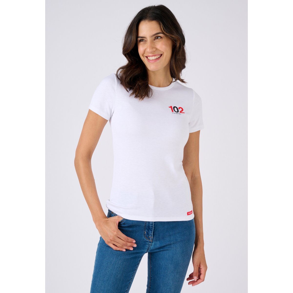 T-shirt 102 L'original - blanc, DAMART