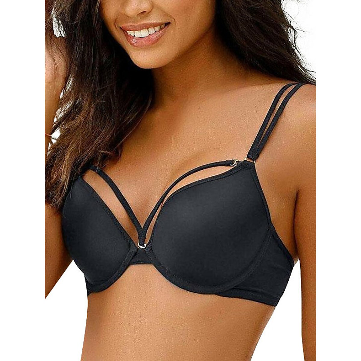 Soutien-gorge préformé Mira noir, LASCANA