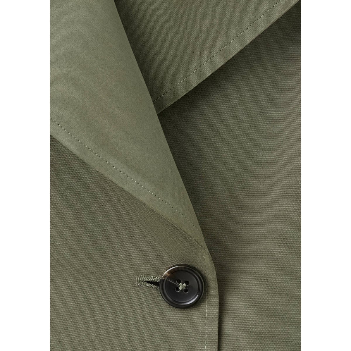 Trench court double boutonnage kaki, MANGO TEEN