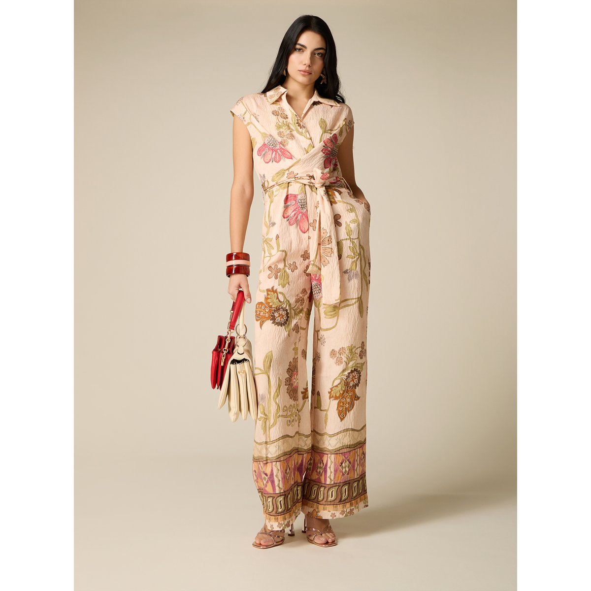 Combinaison fantaisie beige, OLTRE