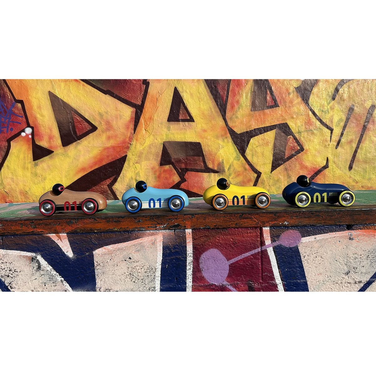 Voiture Old sport Compet’ bleu, VILAC