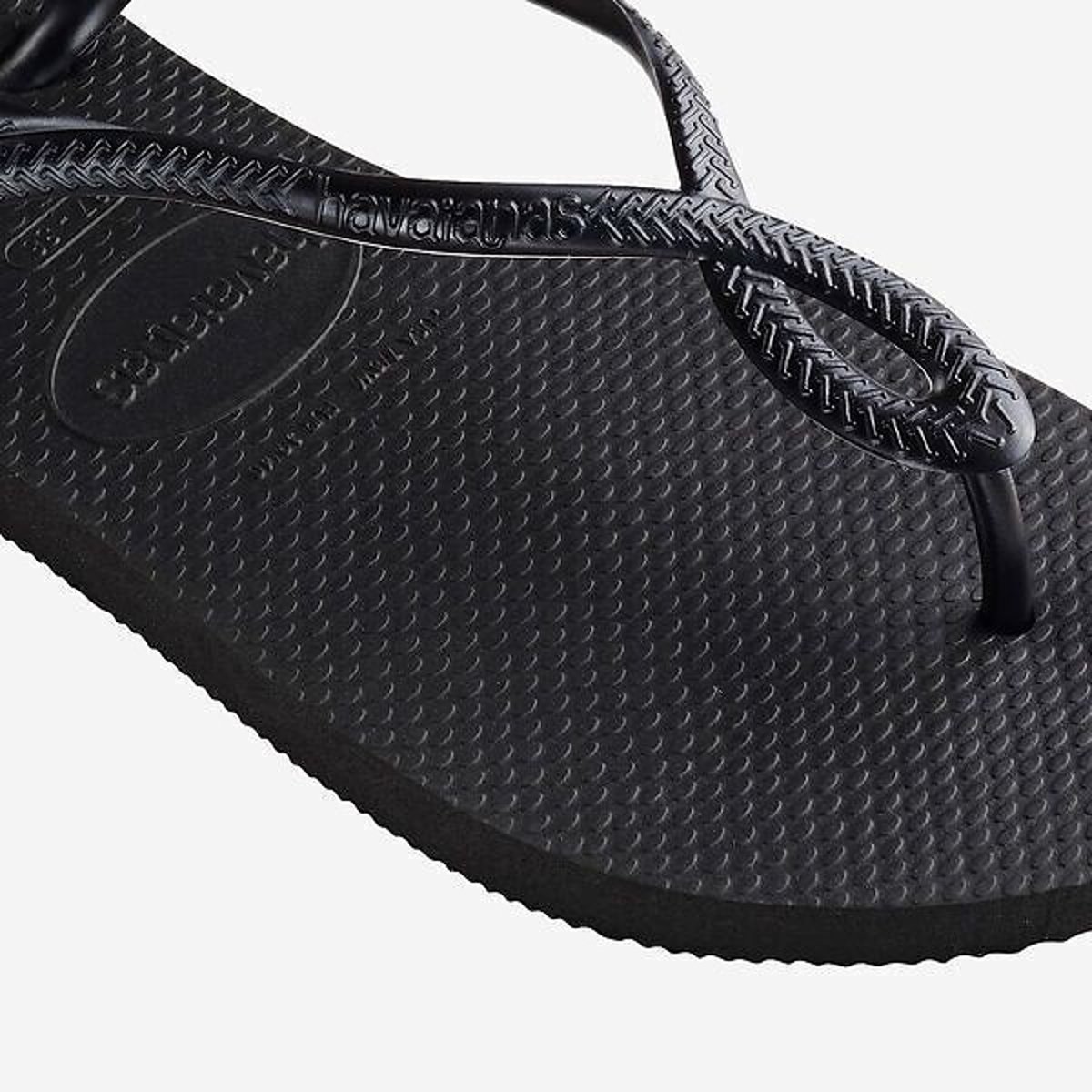 Sandales entre-doigts Luna noir, HAVAIANAS