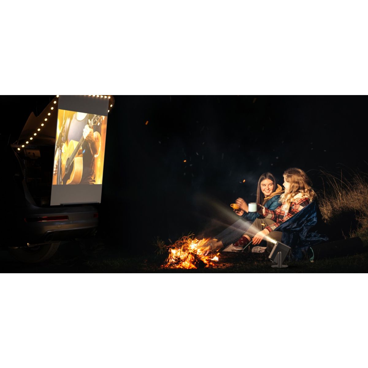 Vidéoprojecteur portable MoGo 2 Pro Bundle Gen 2 - Full HD 1080p 430 lumens - Google TV noir, XGIMI