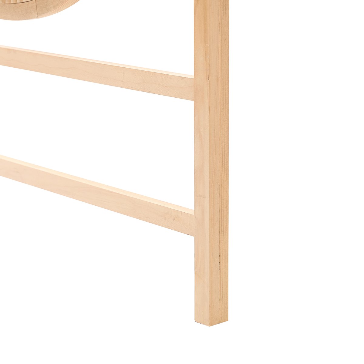 Tête de Lit, 160 cm, bois et rotin, BODO bois clair, NORDLYS
