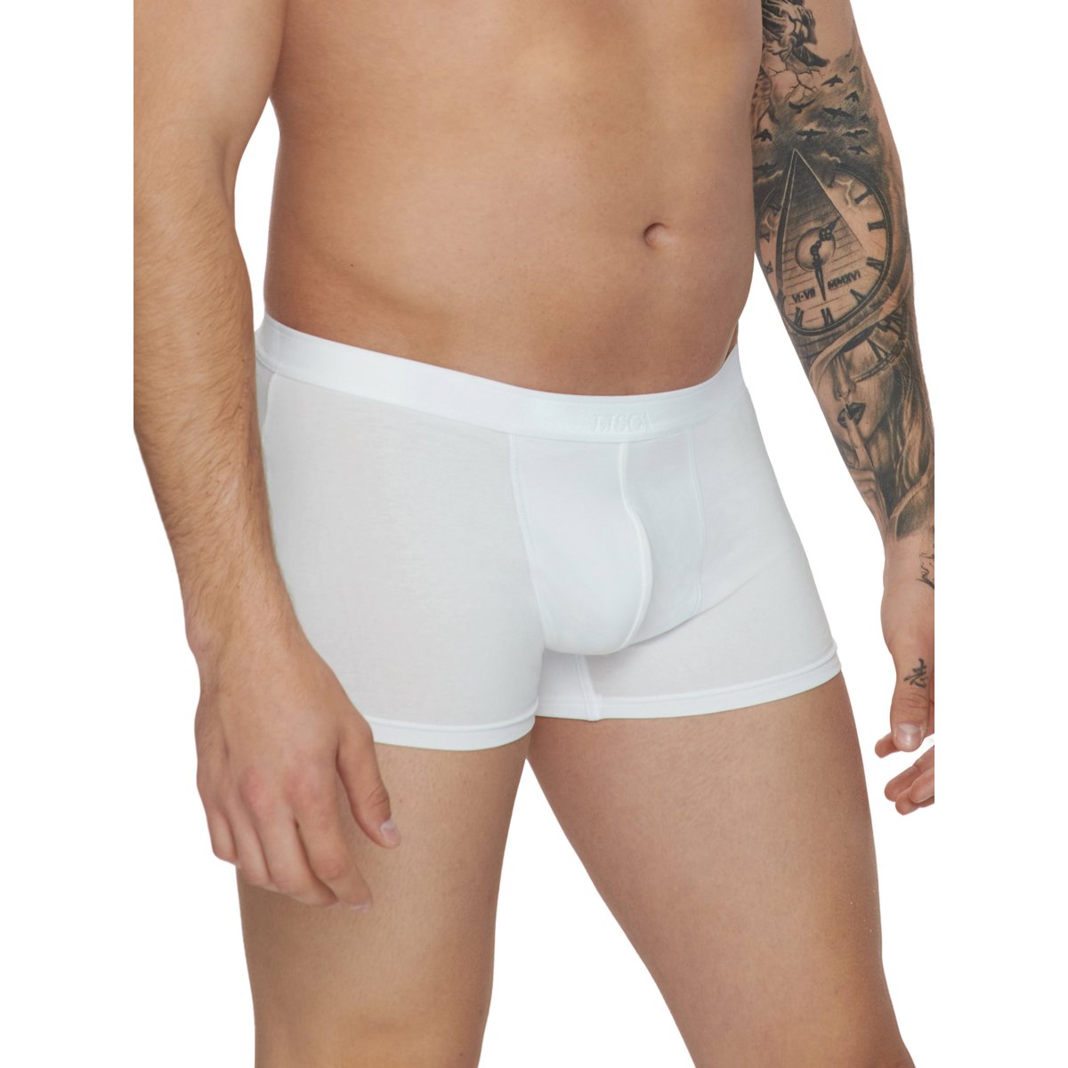 Pack x2 boxers Hermes blanc, LISCA