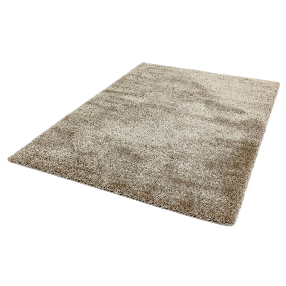 Shimmer Thick Pile Soft Shaggy Rug mink, SO'HOME