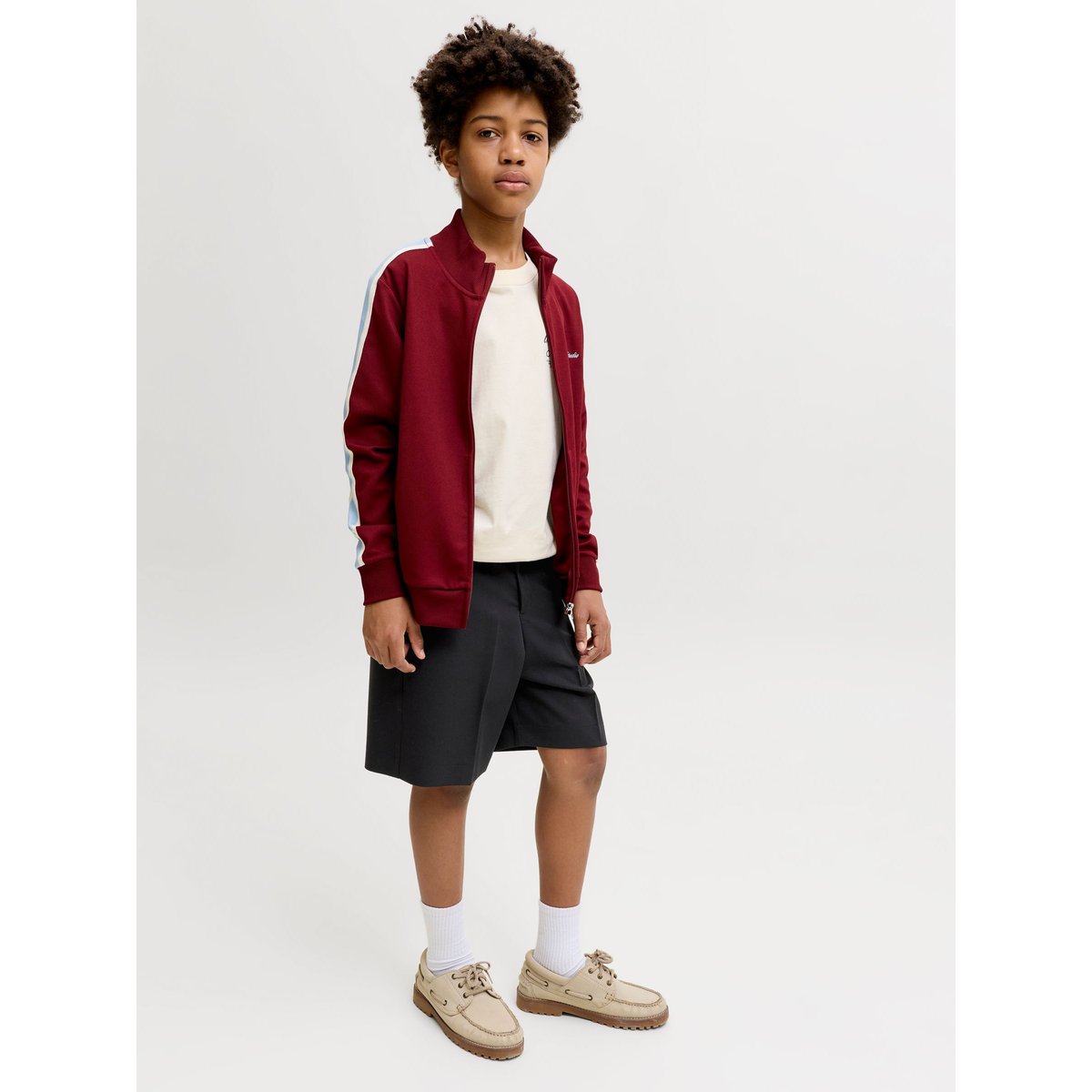 Short Chino black 1, JACK & JONES JUNIOR