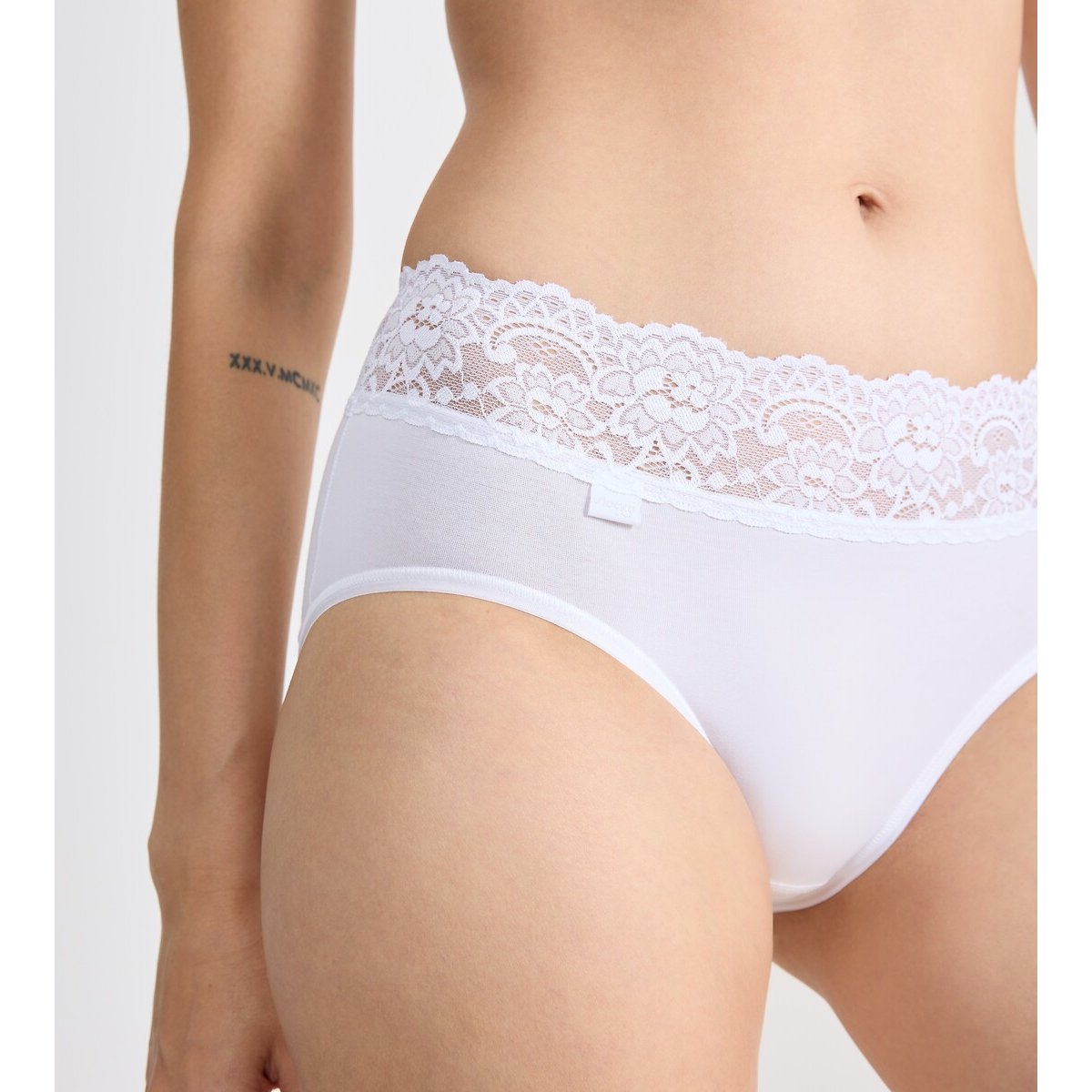Cuecas midi Romance (lote 3+1 grátis) branco, SLOGGI