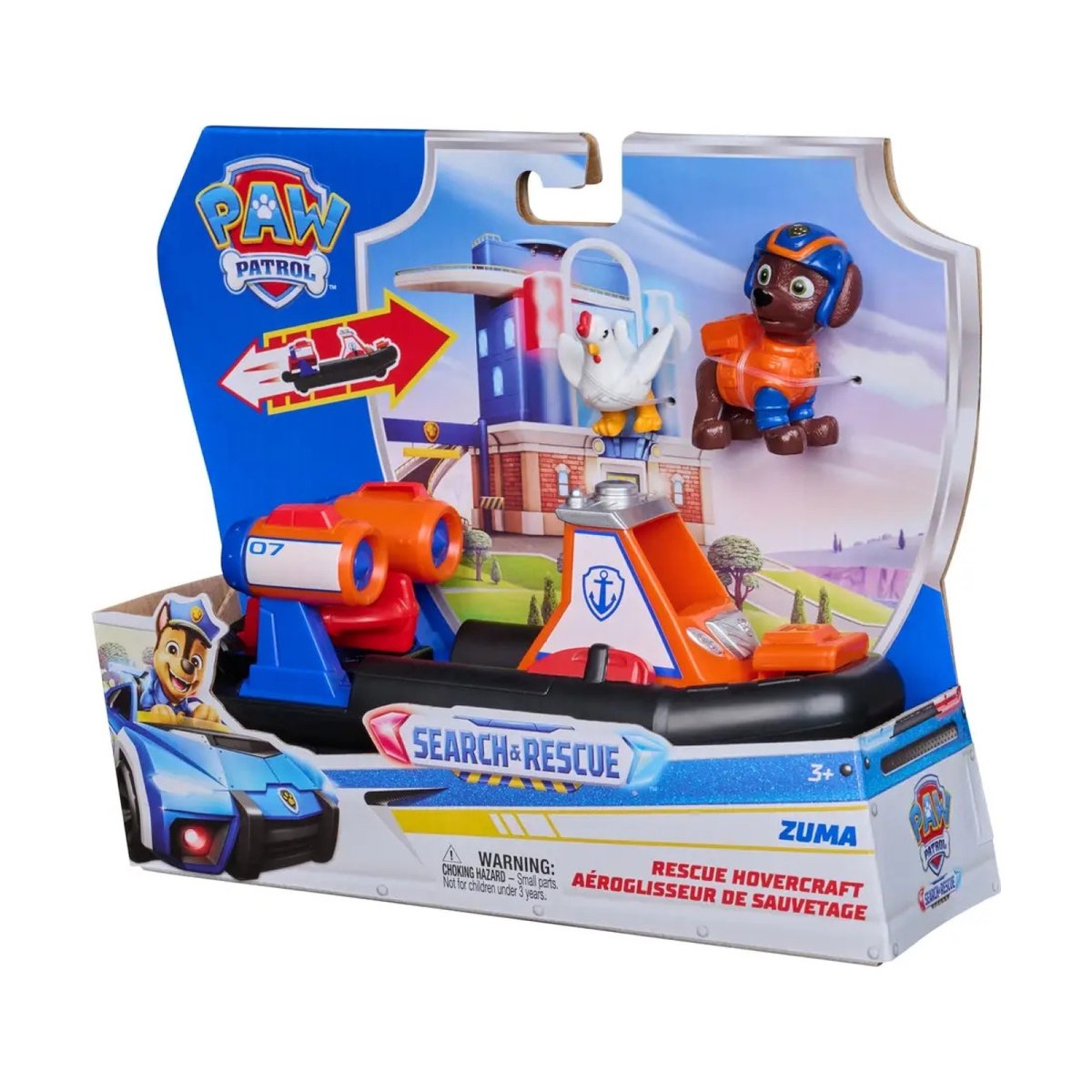 Véhicule Figurine Zuma Search & Rescue Mission Détective multicolore, SPIN MASTER