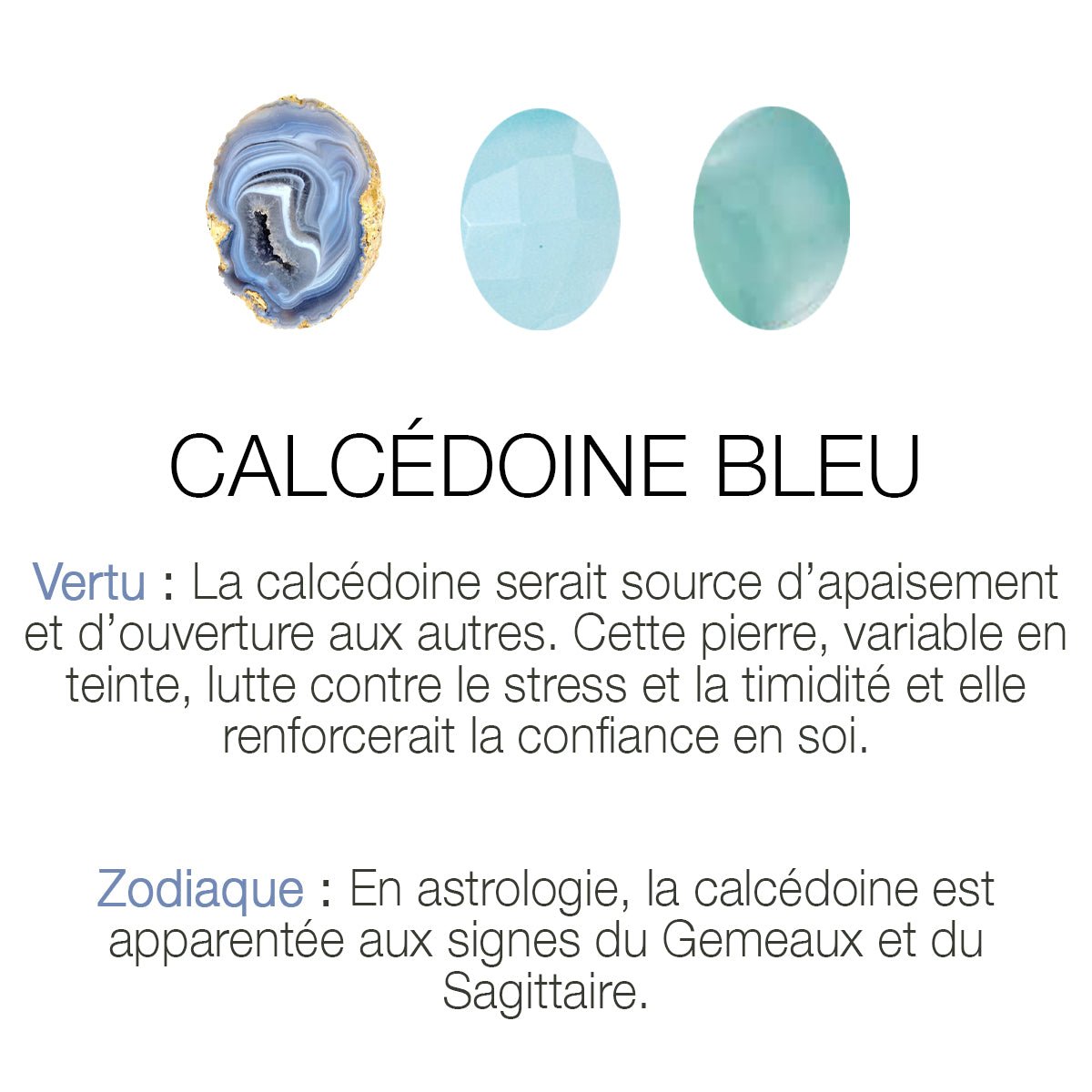 Bague plaqué or - serti pm bleu, CAROLINE NAJMAN