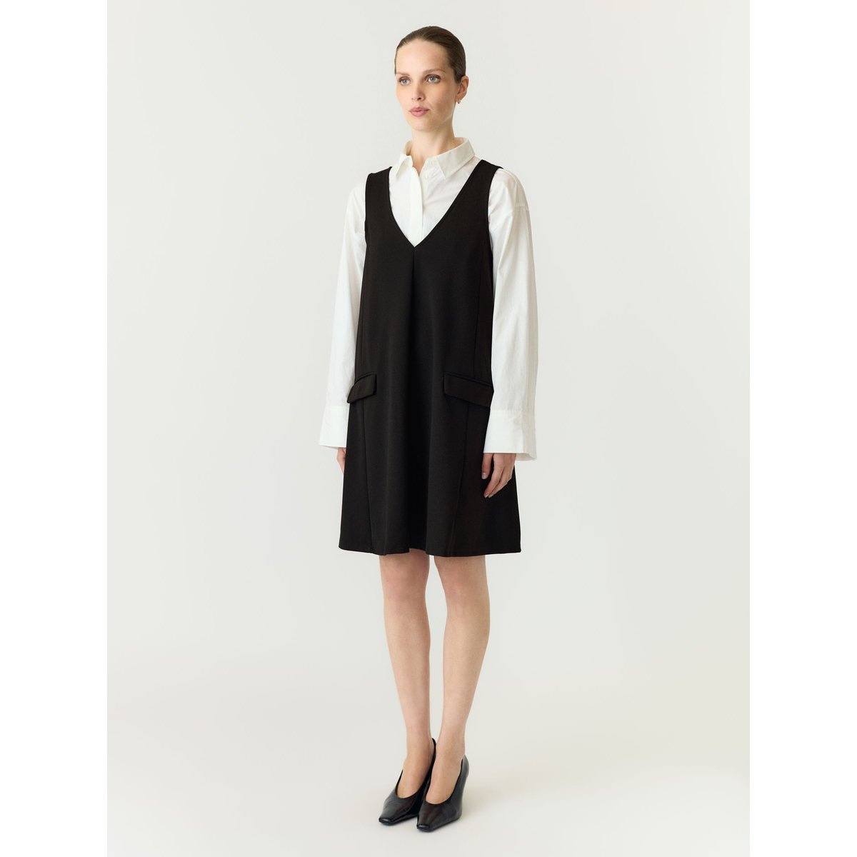 Robe Spencer noir - black, YAS
