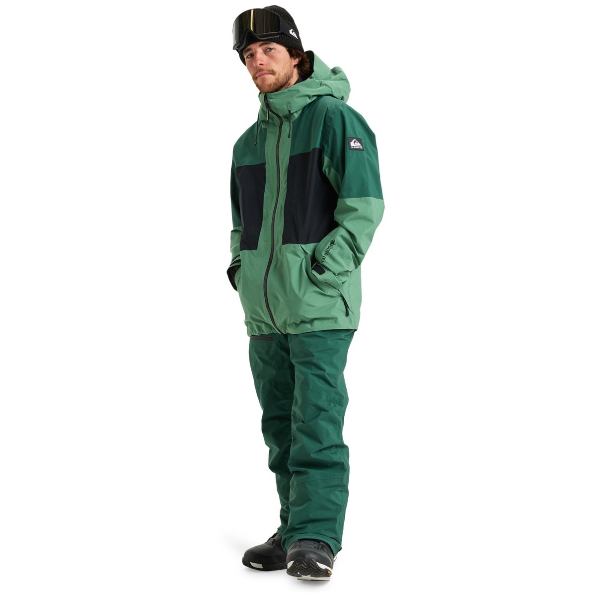 Pantalon de snow technique FOREVER STRETCH GORE-TEX® vert trekking green, QUIKSILVER