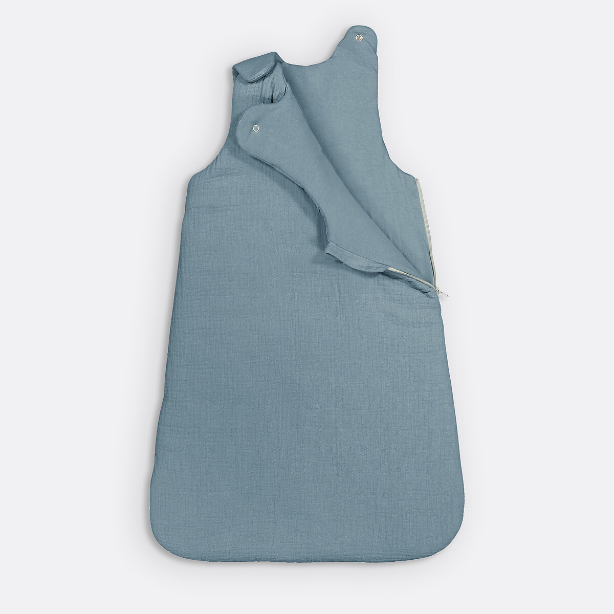Gigoteuse en gaze de coton, Kumla bleu gris, LA REDOUTE INTERIEURS