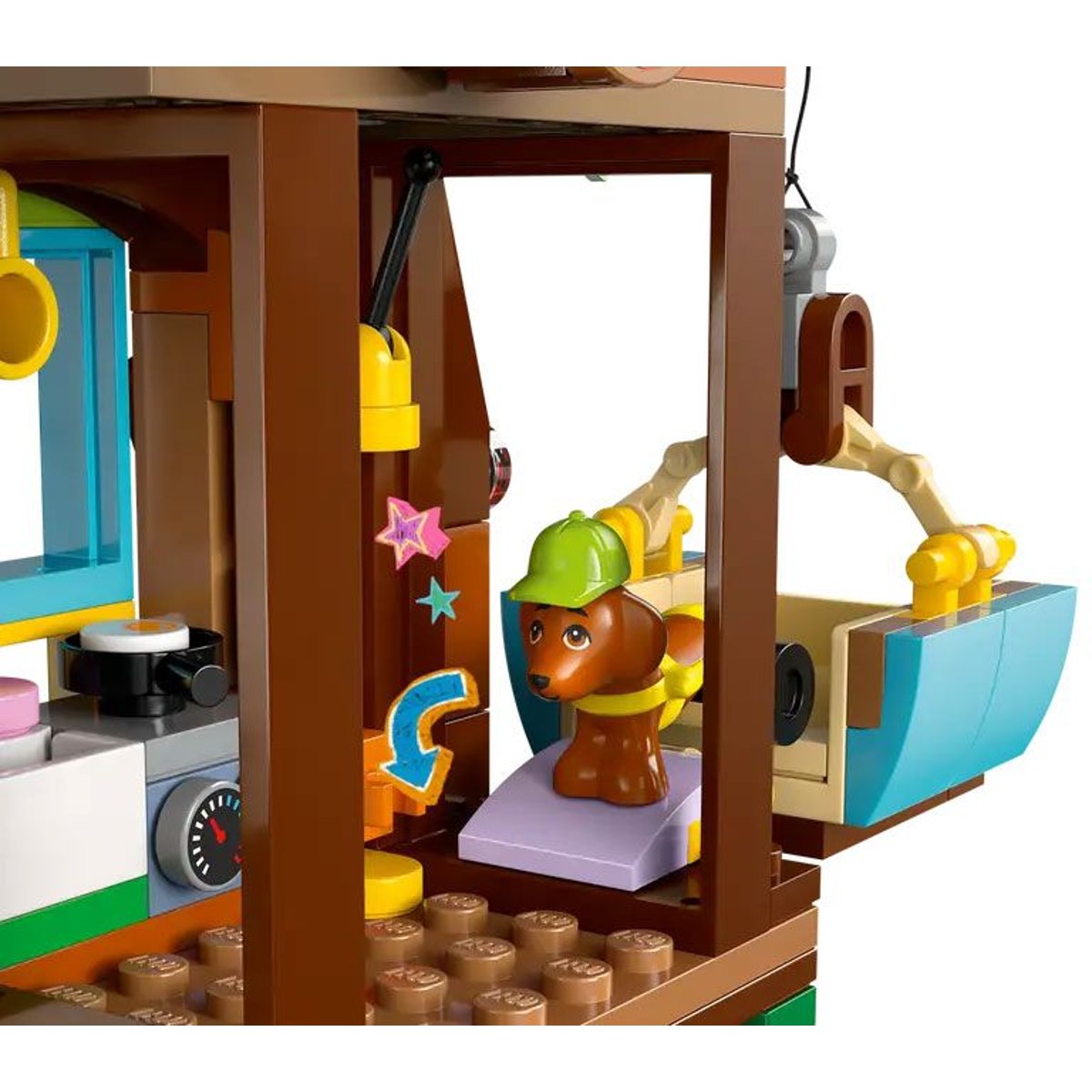 LEGO Friends - La cabane de l'amitié 42652 : Un univers d'aventures créatives couleur unique, LEGO