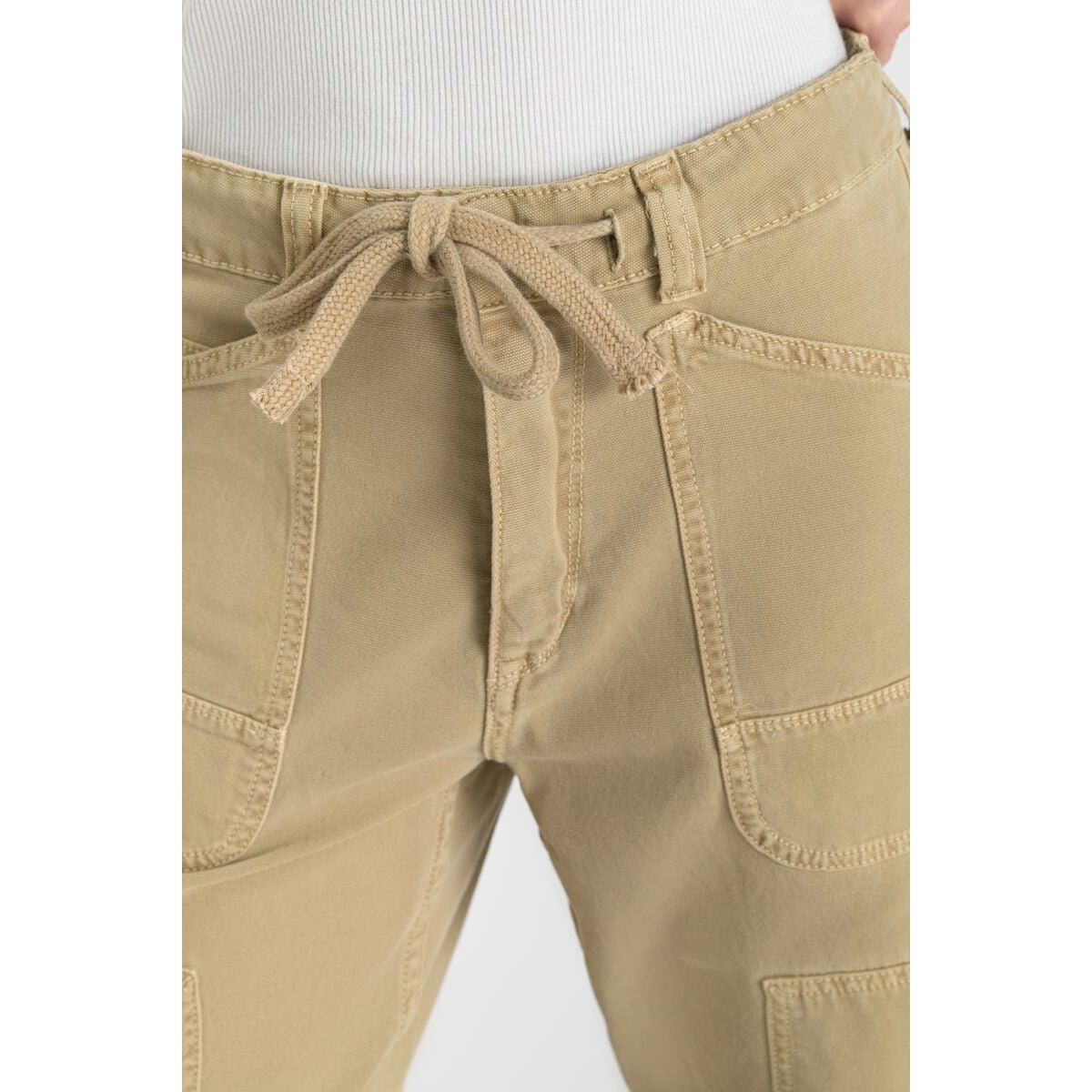 Pantalon loose, large en jeans MADIE croissant, LE TEMPS DES CERISES